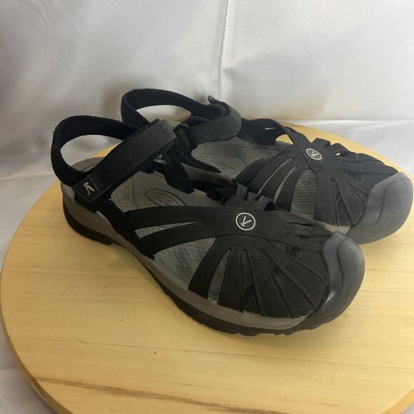 Keen Sandals Women's Size 10 Black Rose Slingback Shoes Outdoor - Picture 5 of 14